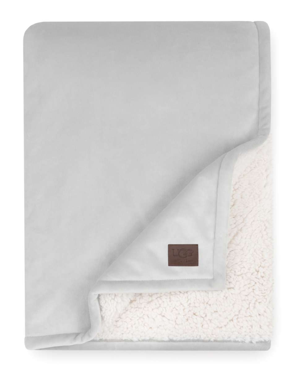 Bliss Reversible Sherpa Throw Blanket